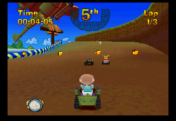 Nicktoons Racing Screenthot 2